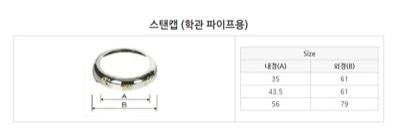 스텐캡(확관파이프용)
