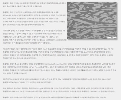 듀플렉스 & 내열강