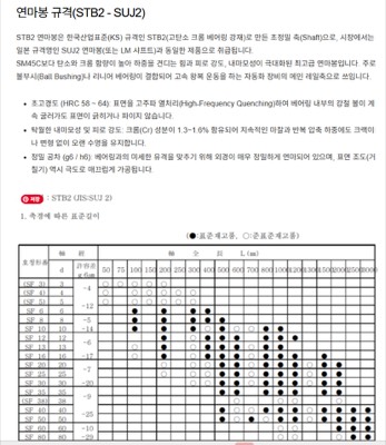 SUJ2연마봉