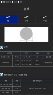 STS300계 봉강