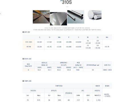 STS310S환봉