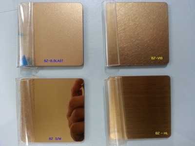 브론즈 칼라스텐 (MR,HL,VIB,Bead-Blast)